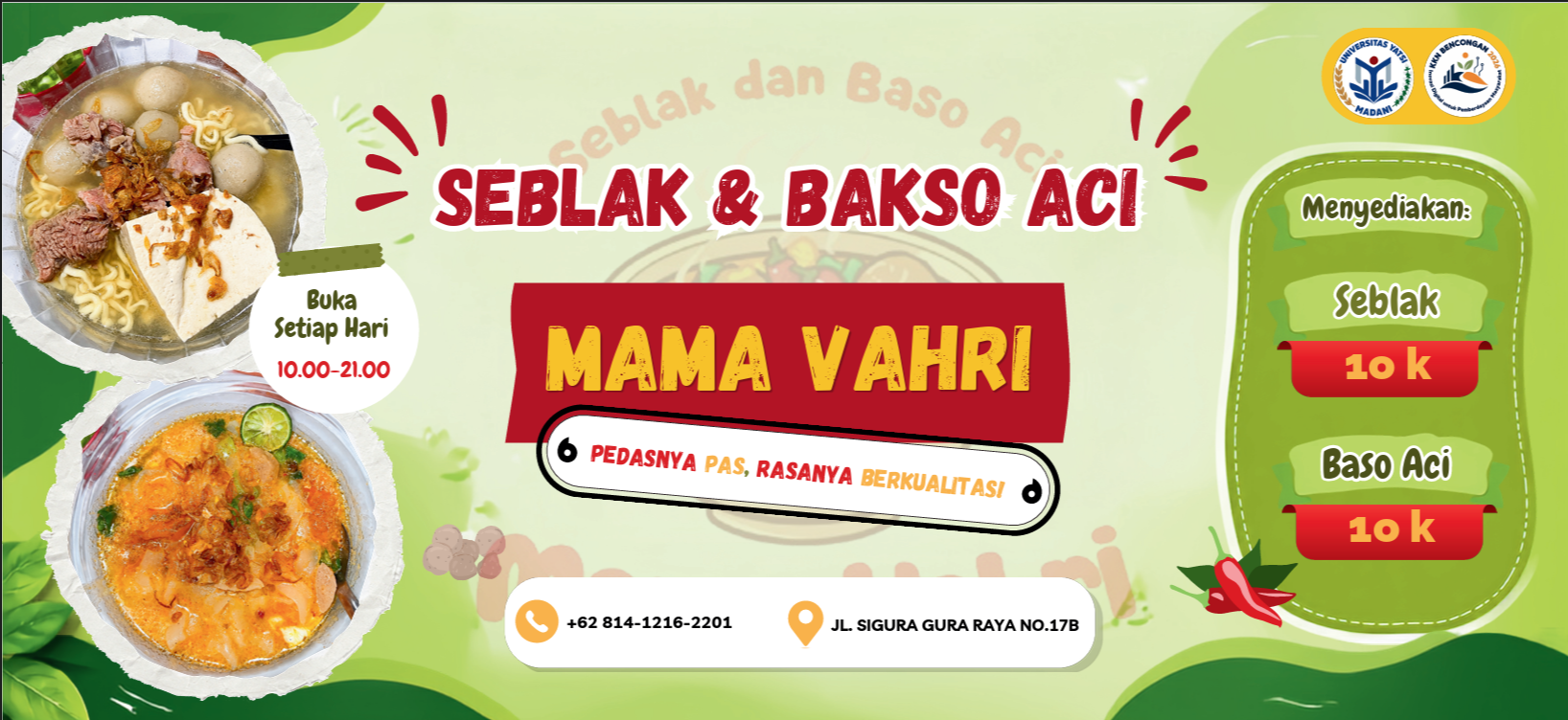 Seblak dan Bakso Aci Mama Vahri